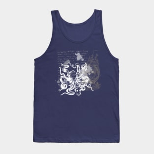 Vintage, Steampunk Octopus Tank Top